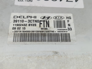 2015-2017 Hyundai Azera PCM Engine Control Computer ECU ECM PCU OEM P/N:39110-3CTN2 39110-3CTN1 Fits Fits 2015 2016 2017 OEM Used Auto Parts