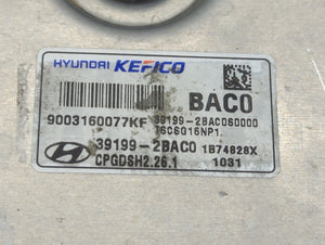 2018-2019 Hyundai Accent PCM Engine Control Computer ECU ECM PCU OEM P/N:391D1-2BHB0 39199-2BAC0 Fits Fits 2018 2019 OEM Used Auto Parts