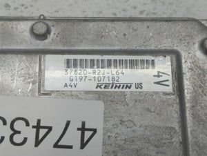 2014-2015 Honda Civic PCM Engine Control Computer ECU ECM PCU OEM P/N:37820-R2J-L65 37820-R2J-L64 Fits Fits 2014 2015 OEM Used Auto Parts