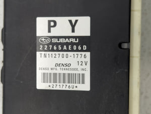 2013-2014 Subaru Legacy PCM Engine Control Computer ECU ECM PCU OEM P/N:22765AE07C 22765AE06D, 22765AE07D Fits Fits 2013 2014 OEM Used Auto Parts