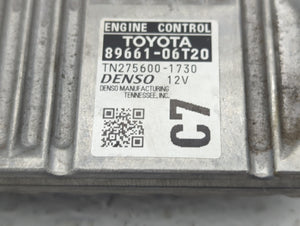 2015 Toyota Camry PCM Engine Control Computer ECU ECM PCU OEM P/N:89661-06T20 89661-06T21 Fits OEM Used Auto Parts