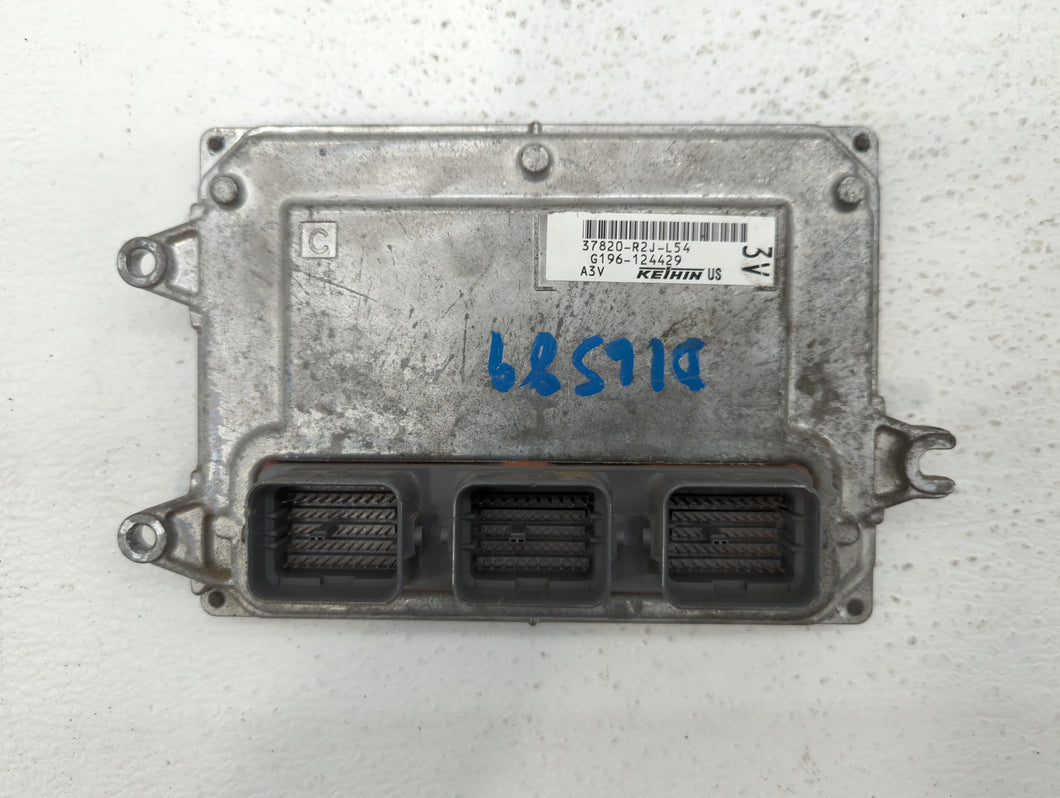 2014-2015 Honda Civic PCM Engine Control Computer ECU ECM PCU OEM P/N:37820-R2J-L55 37820-R2J-L54 Fits Fits 2014 2015 OEM Used Auto Parts