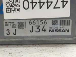 2014 Nissan Murano PCM Engine Control Computer ECU ECM PCU OEM P/N:NEC003-691 NEC003-690 Fits OEM Used Auto Parts