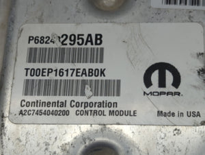 2017 Dodge Caravan PCM Engine Control Computer ECU ECM PCU OEM P/N:P68243295AA P68243295AB Fits Fits 2016 2018 2019 2020 OEM Used Auto Parts