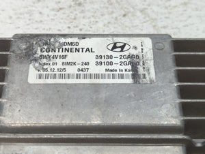 2013 Hyundai Santa Fe PCM Engine Control Computer ECU ECM PCU OEM P/N:39100-2GAG0 39130-2GAG0, 39130-2GAG5, 39130-2GAG1 Fits OEM Used Auto Parts