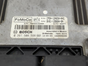 2012-2013 Ford Focus PCM Engine Control Computer ECU ECM PCU OEM P/N:BV61-12B684-BA CM5A-12A650-AHE Fits Fits 2012 2013 OEM Used Auto Parts