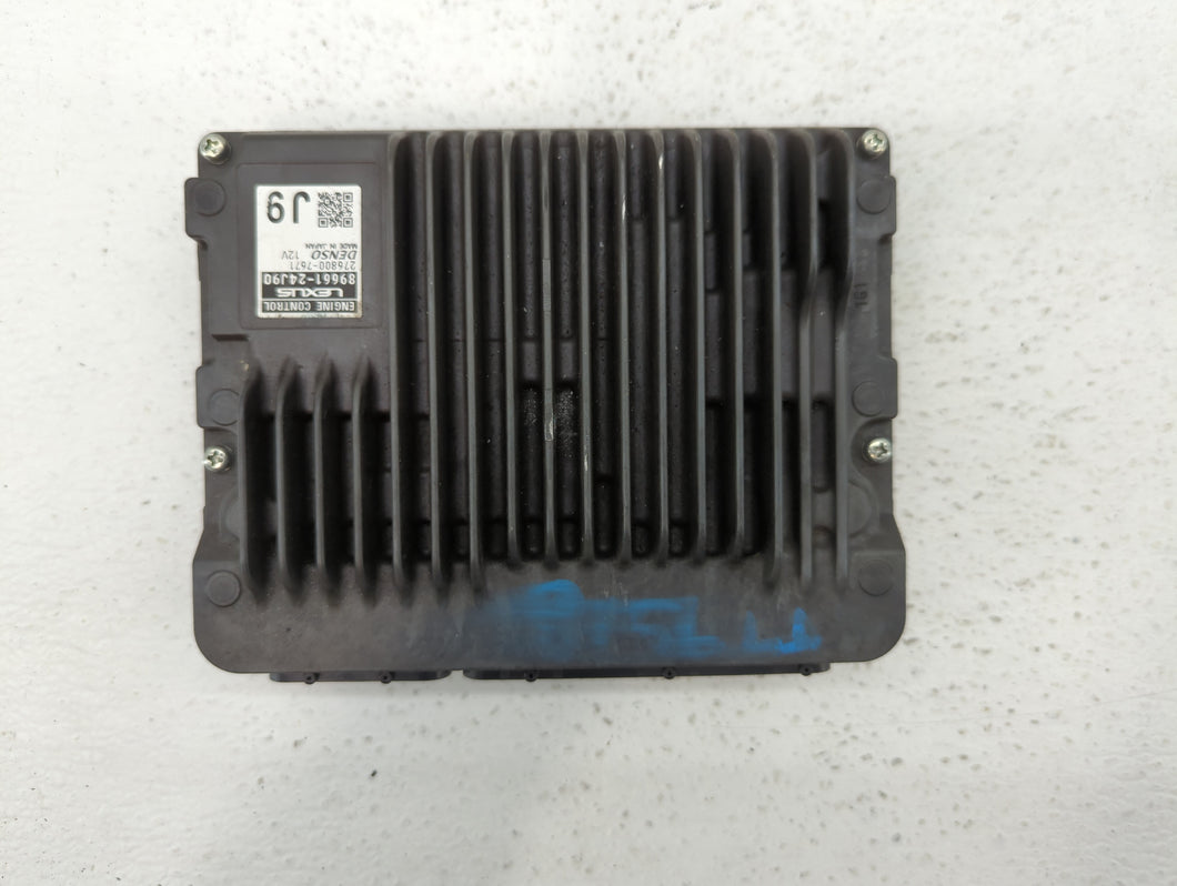 2021 Lexus Rc350 PCM Engine Control Computer ECU ECM PCU OEM P/N:89661-24J90 Fits OEM Used Auto Parts