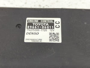 2008-2009 Toyota Camry PCM Engine Control Computer ECU ECM PCU OEM P/N:89661-06G41 89661-06G40, 89661-06G10 Fits Fits 2008 2009 OEM Used Auto Parts