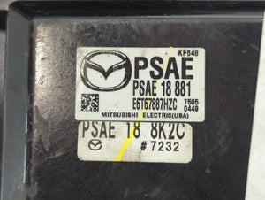 2017-2018 Mazda 3 PCM Engine Control Computer ECU ECM PCU OEM P/N:PSAE 18 881 PY9W 18 881 Fits Fits 2017 2018 OEM Used Auto Parts