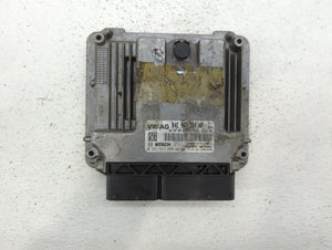 2013-2016 Volkswagen Jetta PCM Engine Control Computer ECU ECM PCU OEM P/N:04E 907 309 AP 04E 907 309 B Fits OEM Used Auto Parts