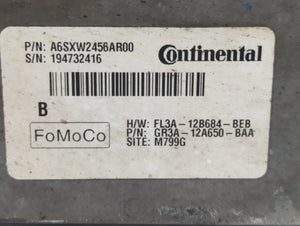 2015-2018 Ford Edge PCM Engine Control Computer ECU ECM PCU OEM P/N:FL3A-12B684-BEA GG1A-12A650-VA Fits OEM Used Auto Parts