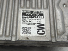 2016 Toyota Camry PCM Engine Control Computer ECU ECM PCU OEM P/N:89661-0X180 Fits OEM Used Auto Parts