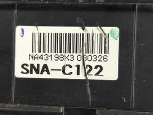 2008-2011 Honda Civic Fusebox Fuse Box Panel Relay Module P/N:SNA-A412 SNA-C122, SNA-A13 Fits Fits 2008 2009 2010 2011 OEM Used Auto Parts