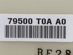 2012 Honda Cr-V Climate Control Module Temperature AC/Heater Replacement P/N:79500 T0A A0 79500T0AA012M, 79500 T0A C0 Fits OEM Used Auto Parts