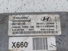 2011 Hyundai Sonata PCM Engine Control Computer ECU ECM PCU OEM P/N:39101-2G660 39111-2G660, 39111-2G670, 39101-2G670 Fits OEM Used Auto Parts