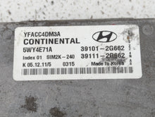 2011-2014 Hyundai Sonata PCM Engine Control Computer ECU ECM PCU OEM P/N:39111-2G662 39101-2G662 Fits Fits 2011 2012 2013 2014 OEM Used Auto Parts