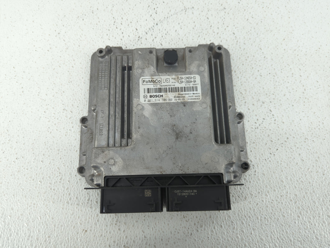 2015-2016 Ford Escape PCM Engine Control Computer ECU ECM PCU OEM P/N:FJ5A-12B684-BA FJ5A-12A650-ED Fits Fits 2015 2016 OEM Used Auto Parts