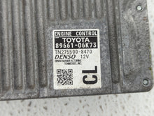 2012-2014 Toyota Camry PCM Engine Control Computer ECU ECM PCU OEM P/N:89661-06K90 89661-06K73 Fits Fits 2012 2013 2014 OEM Used Auto Parts