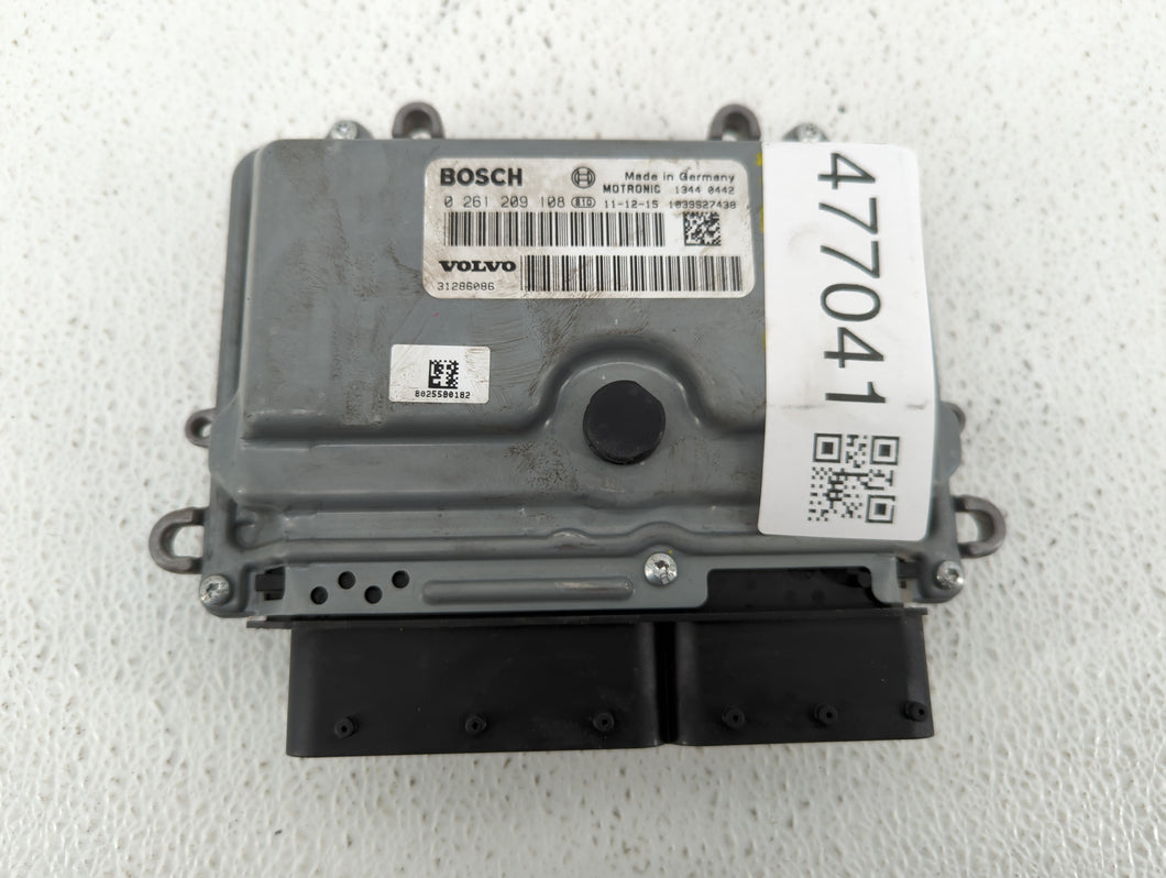 2012 Volvo S60 PCM Engine Control Computer ECU ECM PCU OEM P/N:1344 0576 1344 0798, 0 261 209 563, 0 261 209 108, 1343 0003 Fits OEM Used Auto Parts