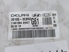 2012-2014 Hyundai Genesis PCM Engine Control Computer ECU ECM PCU OEM P/N:39105-3CBN2 39105-3CBN0 Fits Fits 2012 2013 2014 OEM Used Auto Parts