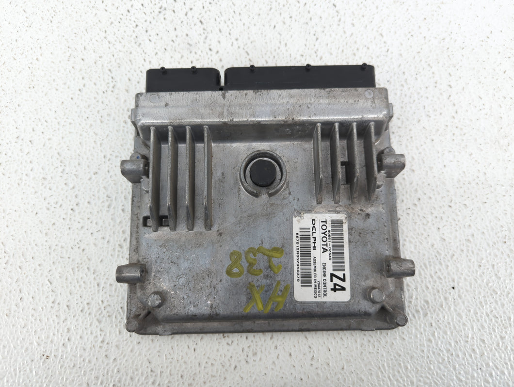 2015-2016 Toyota Corolla PCM Engine Control Computer ECU ECM PCU OEM P/N:89661-0Z640 Fits Fits 2015 2016 OEM Used Auto Parts