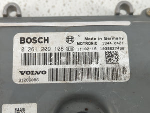 2012 Volvo V60 PCM Engine Control Computer ECU ECM PCU OEM P/N:1344 0576 1344 0798, 0 261 209 563, 0 261 209 108, 1343 0003 Fits OEM Used Auto Parts