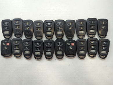 Lot of 20 Hyundai Keyless Entry Remote Fob UNKNOWN UNKNOWN