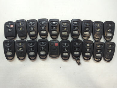 Lot of 20 Hyundai Keyless Entry Remote Fob UNKNOWN UNKNOWN