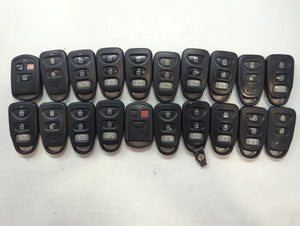 Lot of 20 Hyundai Keyless Entry Remote Fob UNKNOWN UNKNOWN