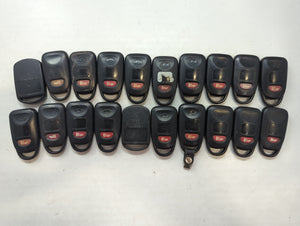 Lot of 20 Hyundai Keyless Entry Remote Fob UNKNOWN UNKNOWN