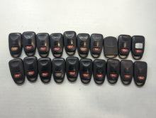 Lot of 20 Hyundai Keyless Entry Remote Fob UNKNOWN UNKNOWN