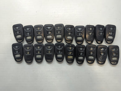 Lot of 20 Hyundai Keyless Entry Remote Fob UNKNOWN UNKNOWN