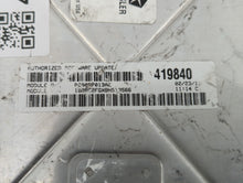 2011 Chrysler 200 PCM Engine Control Computer ECU ECM PCU OEM P/N:P05150628AB P05150855AC, P68057013AF, P68057013AD Fits OEM Used Auto Parts