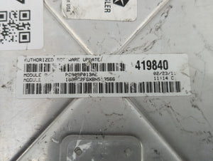 2011 Chrysler 200 PCM Engine Control Computer ECU ECM PCU OEM P/N:P05150628AB P05150855AC, P68057013AF, P68057013AD Fits OEM Used Auto Parts