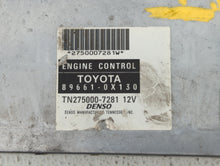 2004 Toyota Solara PCM Engine Control Computer ECU ECM PCU OEM P/N:89661-0X130 Fits OEM Used Auto Parts