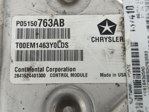 2013 Chrysler 200 PCM Engine Control Computer ECU ECM PCU OEM P/N:P05150763AB P68164366AB, P68164364AC, P05150761AB Fits OEM Used Auto Parts