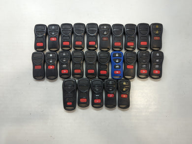 Lot of 25 Nissan Keyless Entry Remote Fob CWTWB1U821 | CWTWB1U415 |