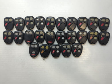 Lot of 25 Chevrolet Keyless Entry Remote Fob MYT3X689B | KOBELEAR1XT |