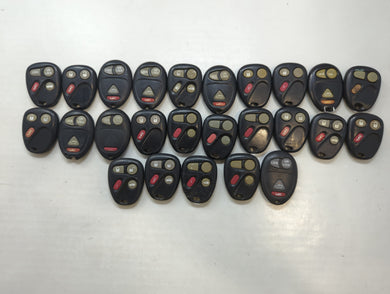 Lot of 25 Chevrolet Keyless Entry Remote Fob MYT3X689B | KOBELEAR1XT |