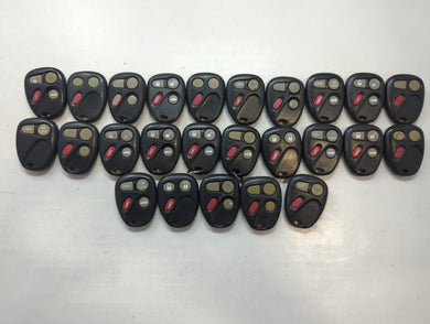 Lot of 25 Chevrolet Keyless Entry Remote Fob MYT3X689B | KOBELEAR1XT |