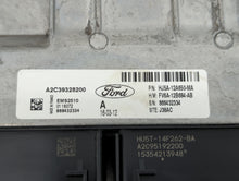 2017-2019 Ford Escape PCM Engine Control Computer ECU ECM PCU OEM P/N:HJ5A-12A650-MA FV6A-12B684-AB Fits Fits 2017 2018 2019 OEM Used Auto Parts