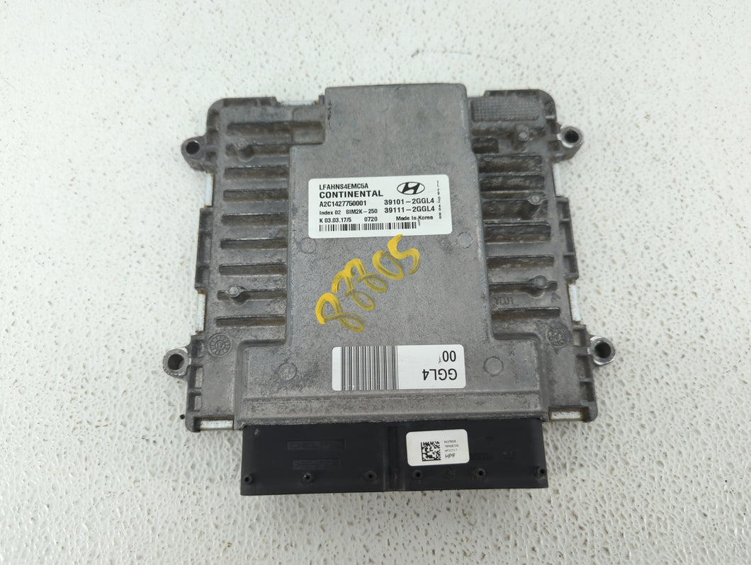 2015-2017 Hyundai Sonata PCM Engine Control Computer ECU ECM PCU OEM P/N:39111-2GGL3 39101-2GGL3 Fits Fits 2015 2016 2017 OEM Used Auto Parts