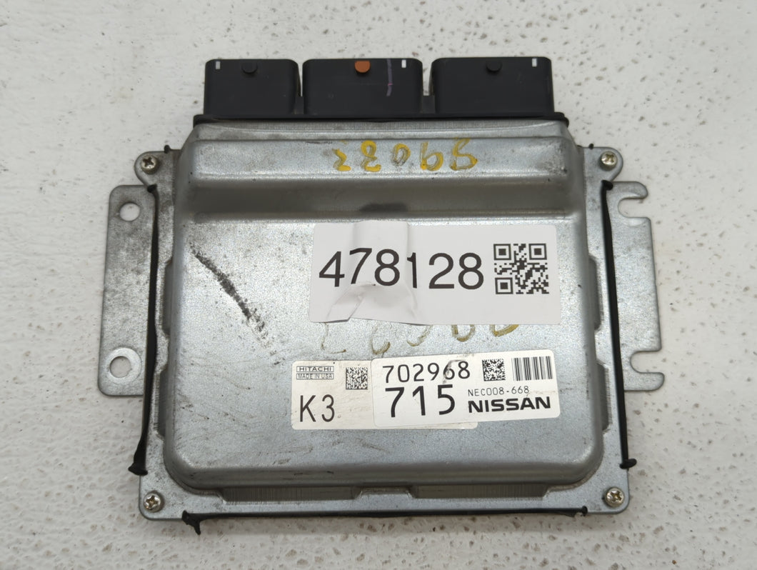 2014-2017 Nissan Rogue PCM Engine Control Computer ECU ECM PCU OEM P/N:NEC008-668 NEC006-645 Fits Fits 2014 2015 2016 2017 OEM Used Auto Parts