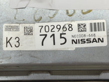 2014-2017 Nissan Rogue PCM Engine Control Computer ECU ECM PCU OEM P/N:NEC008-668 NEC006-645 Fits Fits 2014 2015 2016 2017 OEM Used Auto Parts