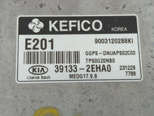 2014 Kia Soul PCM Engine Control Computer ECU ECM PCU OEM P/N:39133-2EHA0 39131-2EHA0 Fits OEM Used Auto Parts