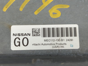 2011-2013 Nissan Altima PCM Engine Control Computer ECU ECM PCU OEM P/N:MEC300-012 A1 MEC114-100 B1 Fits Fits 2011 2012 2013 OEM Used Auto Parts