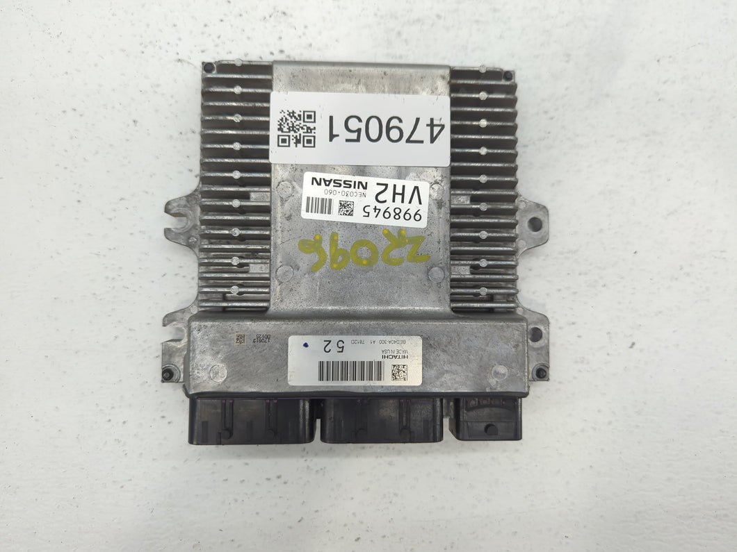 2018-2019 Nissan Pathfinder PCM Engine Control Computer ECU ECM PCU OEM P/N:NEC030-060 NEC041-601 Fits Fits 2018 2019 2020 OEM Used Auto Parts