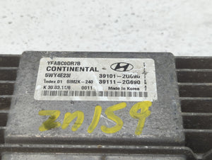 2011-2014 Hyundai Sonata PCM Engine Control Computer ECU ECM PCU OEM P/N:39111-2G690 39101-2G690 Fits Fits 2011 2012 2013 2014 OEM Used Auto Parts