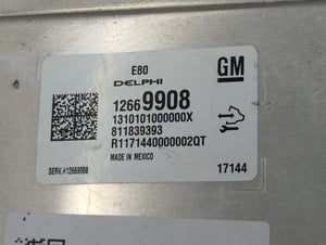 2017-2019 Buick Envision PCM Engine Control Computer ECU ECM PCU OEM P/N:12669908 12681528, 12687296 Fits Fits 2017 2018 2019 2020 OEM Used Auto Parts