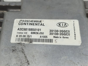 2016-2018 Kia Optima PCM Engine Control Computer ECU ECM PCU OEM P/N:39108-2GGC2 39138-2GGC2, 39108-2GGC0 Fits Fits 2016 2017 2018 OEM Used Auto Parts